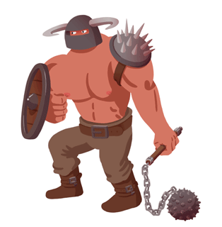 fléau d'arme viking